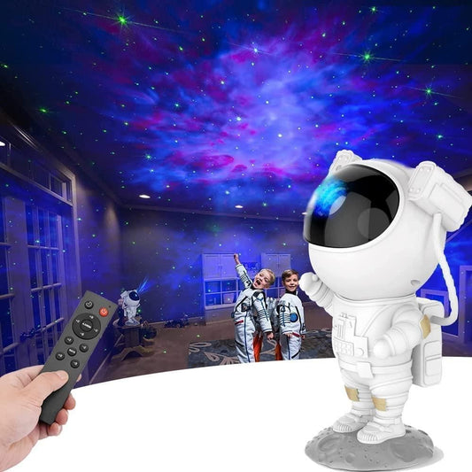 Astronaut Galaxy Projector™ | 360 Magnetic Head Rotation, Remote Control