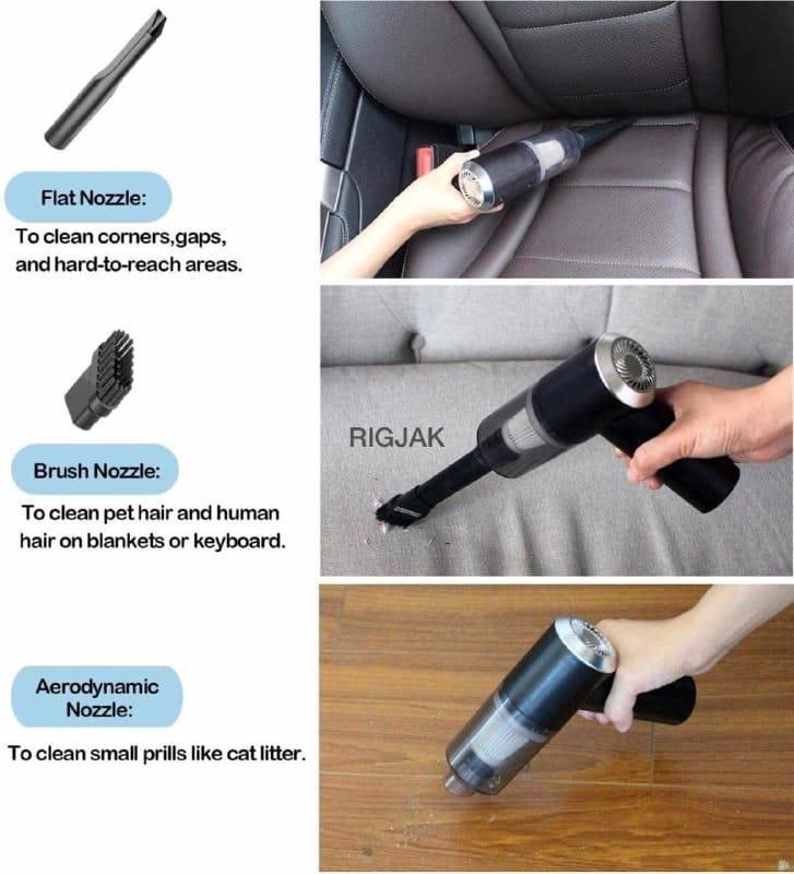 Portable Air Duster™ | Wireless Vacuum Cleaner