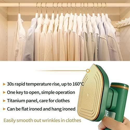 Travel Steamer Iron for Clothes™ | Portable Handheld Iron